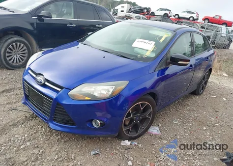 2014 Ford Focus Se from USA, damaged, VIN 1FADP3F28EL102181